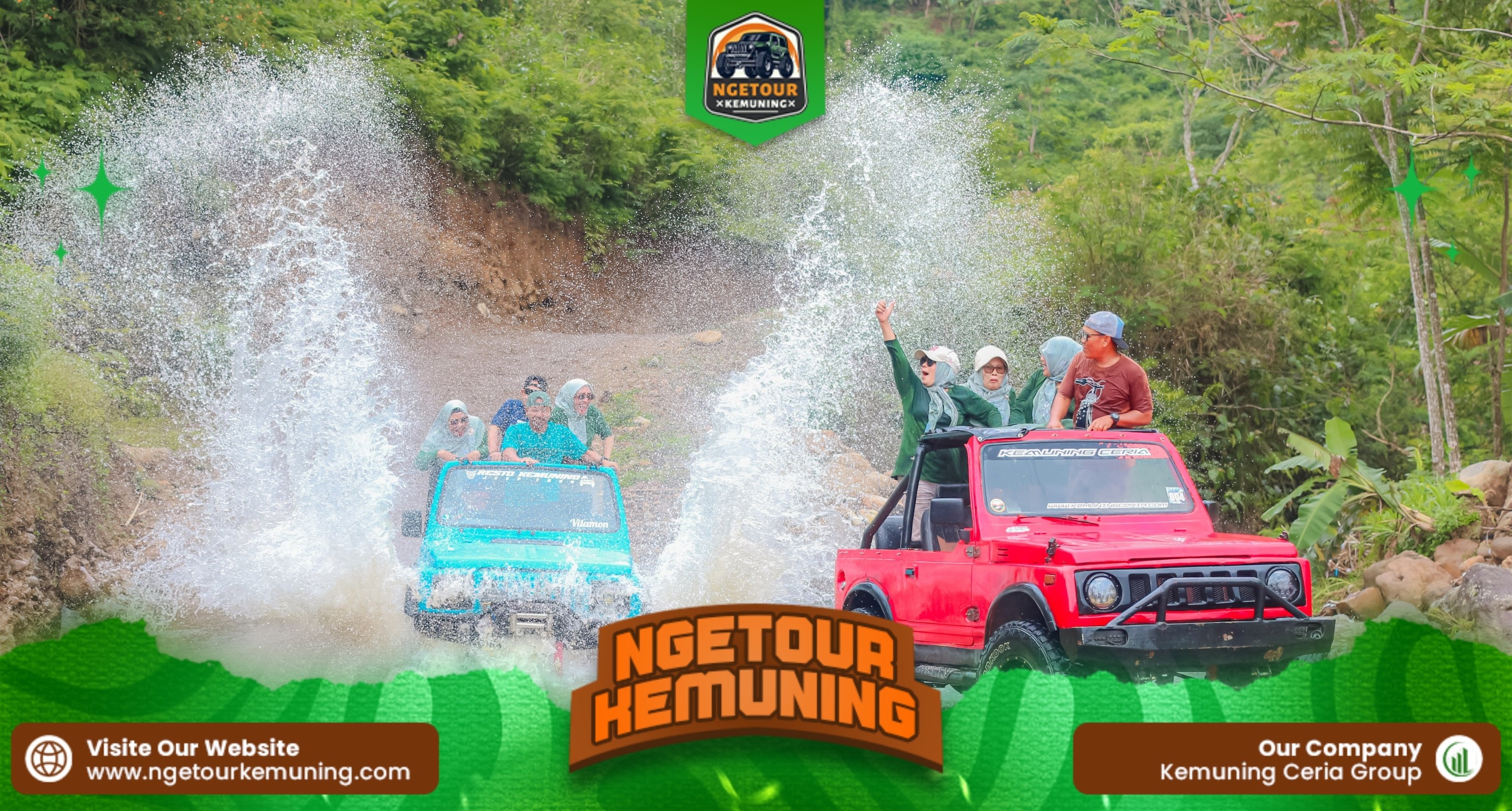 Paket Trip Short 2 di Kemuning