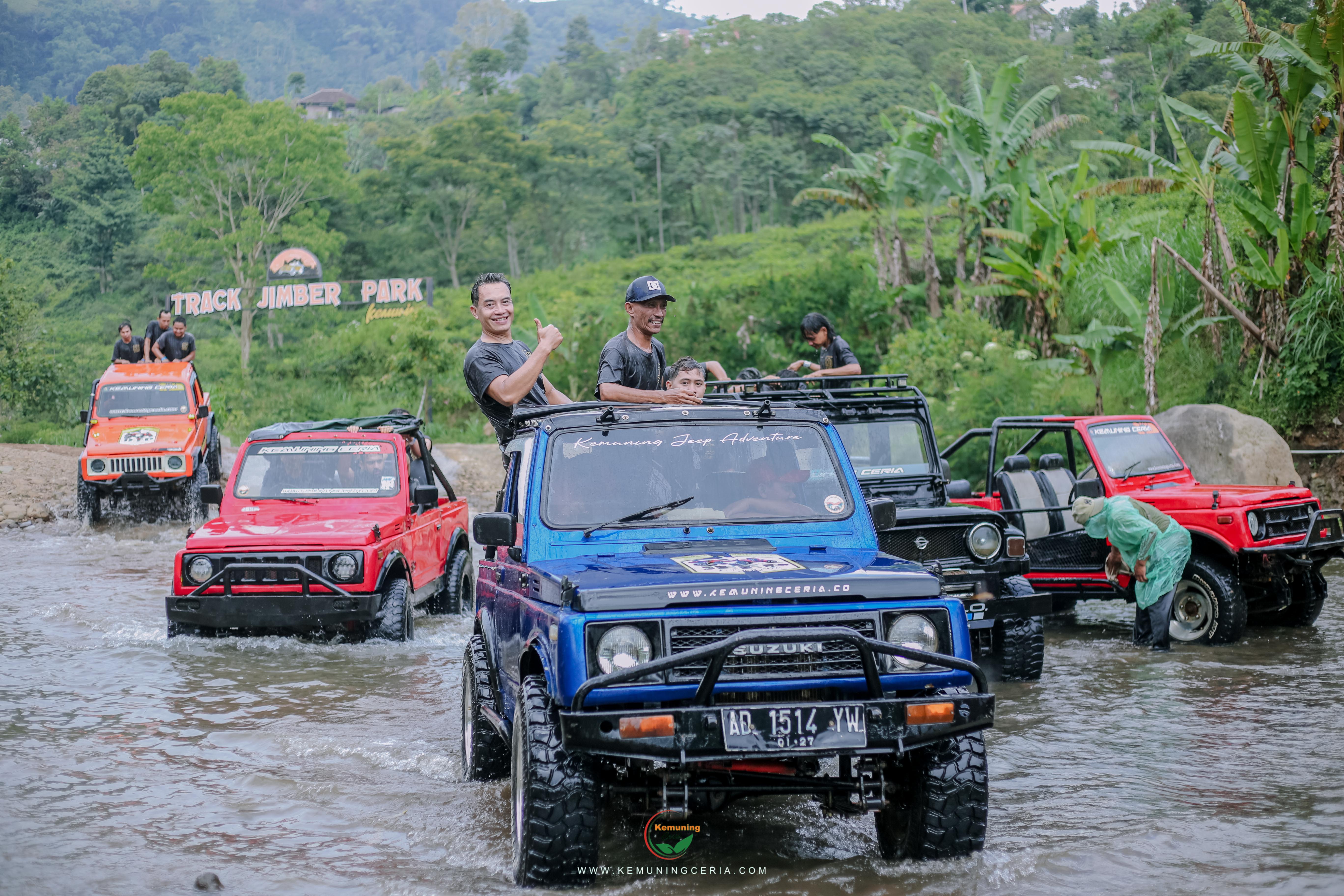 Destinasi Track Offroard Jimber Park di Kemuning Karanganyar